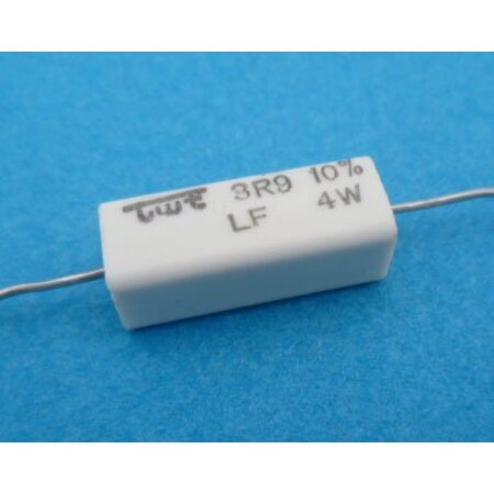 Weerstand 3,9 ohm / 4W / 10 st.