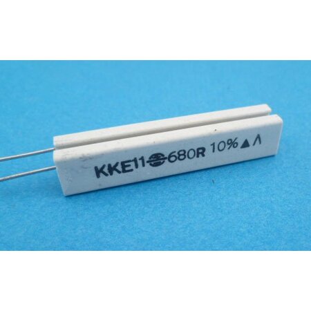 weerstand 680 ohm / 11W / 10 stuks
