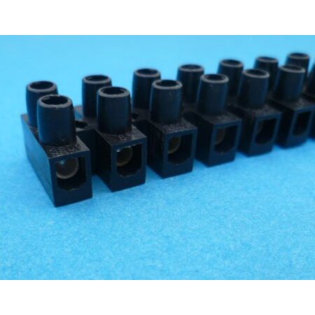 kroonsteenstrip 4,0 mm2 zwart