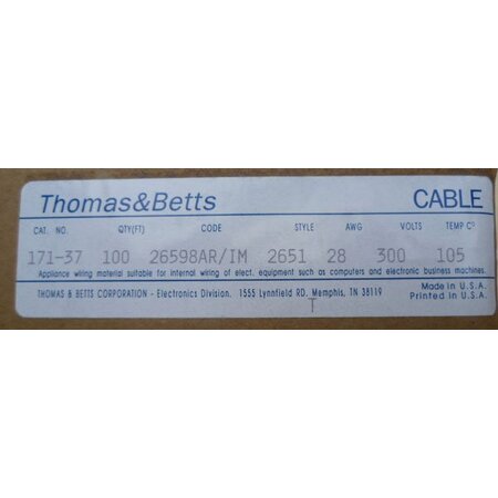 bandkabel 37 aderig 30 meter