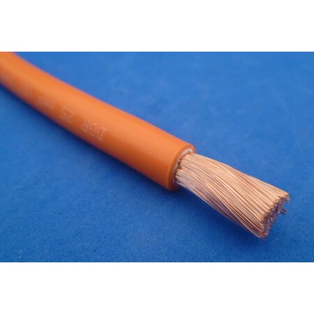 accukabel 25 mm2 Oranje