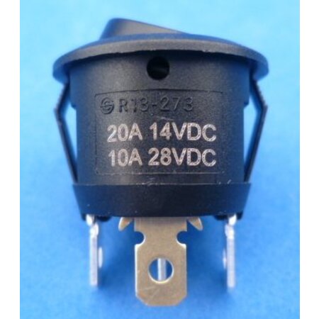 schakelaar met lamp symbool 12-24V