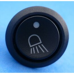 schakelaar met 'work light' symbool Rechts 12-24V