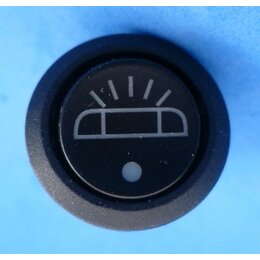 schakelaar met 'beacon light' symbool 12-24V