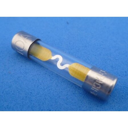 Glaszekeringen 6,3 x 30 mm 10A