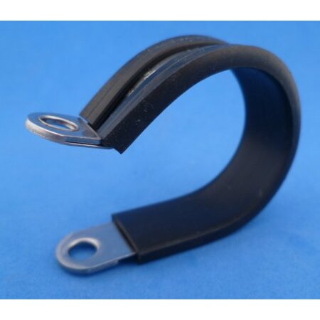 Leidingklem RVS  29 mm