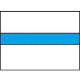 Draad 0.35 mm2 wit/blauw