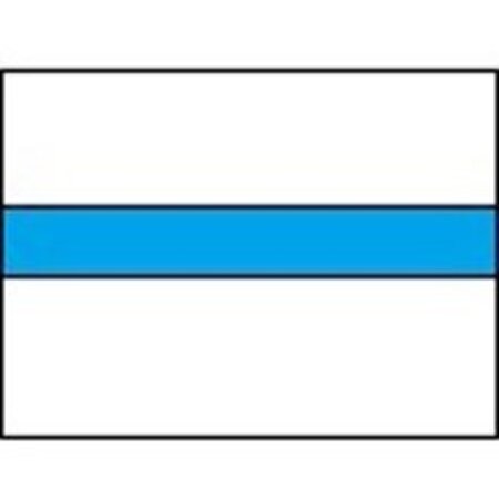 Draad 0.35 mm2 wit/blauw