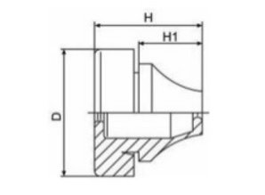 doorprikbare doorvoer 11-17 mm