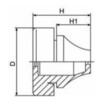 doorprikbare doorvoer 27-35 mm