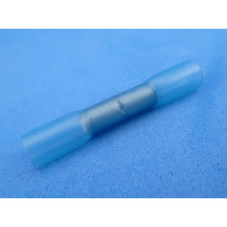 D4060002 krimpkous verbinder blauw