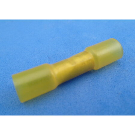D4060003 krimpkous verbinder geel