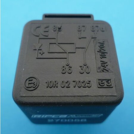 270056 24V relais wissel met diode