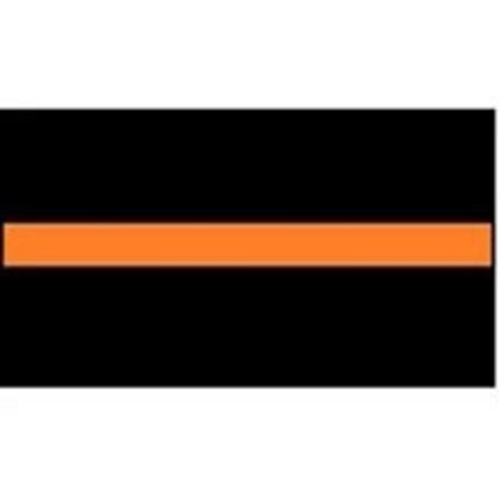Draad 0.5 mm2 zwart/oranje