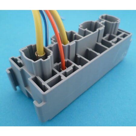 R01660 relaisvoet voor 2x maxi relais