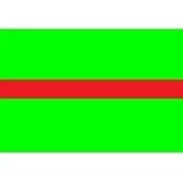 Draad 0.5 mm2 lichtgroen/rood