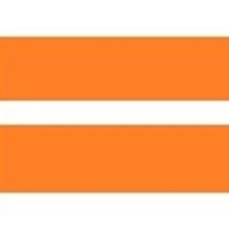 Draad 0.75 mm2 oranje/wit