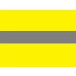 Draad 0.75 mm2 geel/grijs