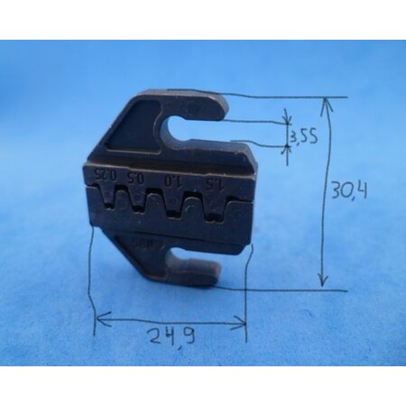 matrijzenset voor ongeiseleerde kabelschoenen