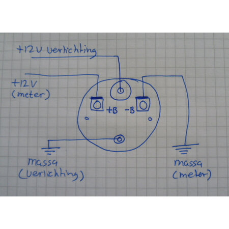 Voltmeter 8-16V