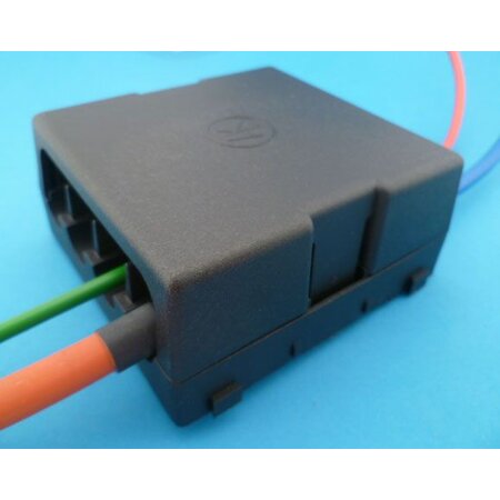 MIDI zekeringkastje MIDI-4-BB + doorverbinder