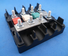 MIDI zekeringkastje MIDI-4-BB + doorverbinder