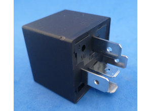 MINI-12-CD  Relais 12V wissel 30/40A met diode