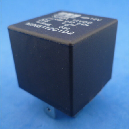 MINI-12-CD  Relais 12V wissel 30/40A met diode
