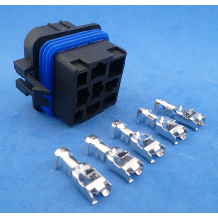 RELH-9047-WD  relaisstekker voor waterdichte relais