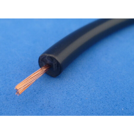 IC7B PVC bougiekabel zwart 7mm