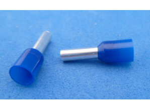 CEW025   blauw 100 stuks 2,5 mm2