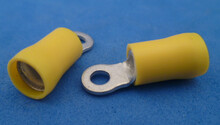 PRY673/5-VH  kabeloog geel 3,6 mm
