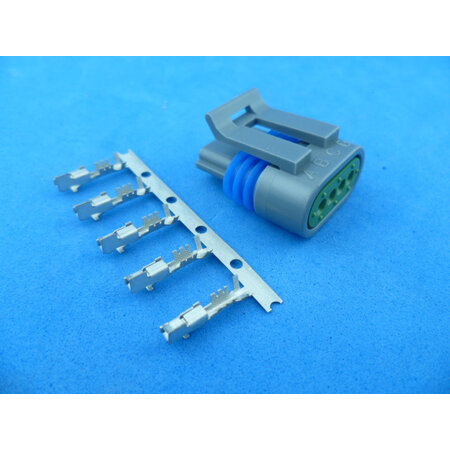 Stekker 4 polig Metri Pack