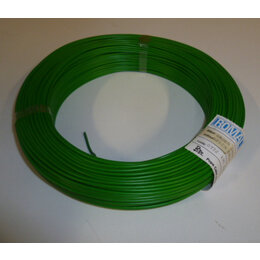Draad 0,75 mm2 lichtgroen 100 meter