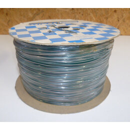 Draad  0,65 mm2 groen/rose 1000 meter