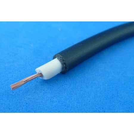 IC7B PVC bougiekabel stug zwart 7mm