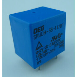 Printplaatrelais 12V - 240VAC/10A