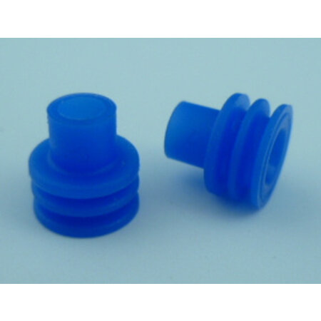 DEL-SEAL-U  afdichtrubbertje 7,25 mm blauw