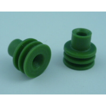 DEL-SEAL-G  afdichtrubbertje 7,25 mm groen