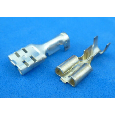 6.3*0.8 mm 30-292/2A   schuifstekker