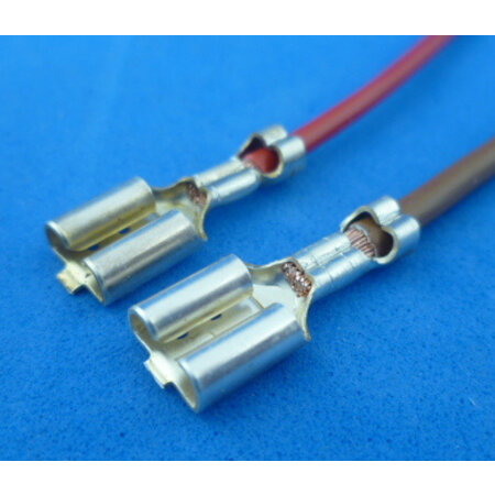 6.3*0.8 mm 30-292/2A   schuifstekker