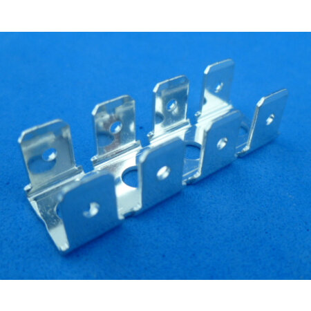 30-312-8P  8-voudig 6,3 mm, ø 4 mm