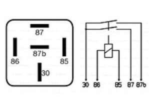 MINI-12-DK  Relais dubbel kontakt