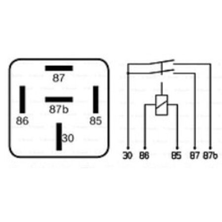 MINI-12-DK  Relais dubbel kontakt