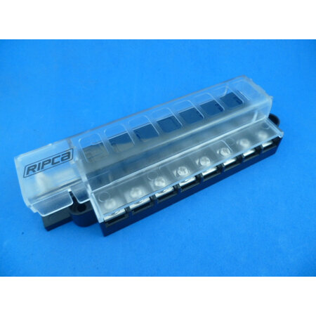 FHA-5008 zekeringkast 8 voudig