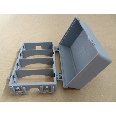 R01530 deksel voor  4 module frame