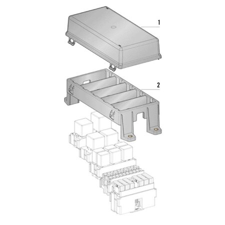 R01450  frame voor 5 modules