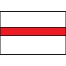 Draad 0.5 mm2 wit/rood
