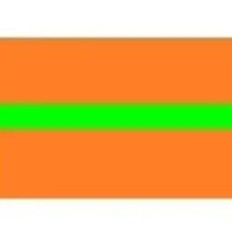 Draad 1.5 mm2 oranje/lichtgroen