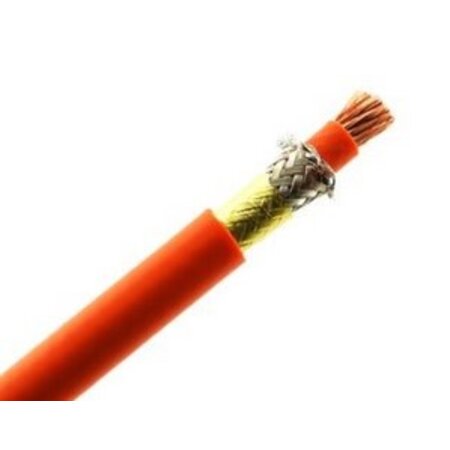 accukabel 16 mm2 Oranje afgschermd EV kabel